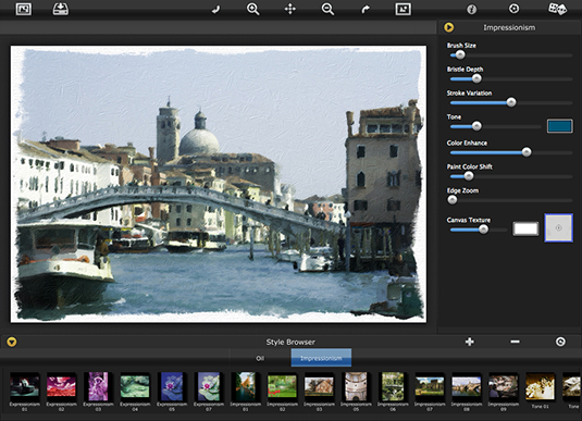 Interface Example for Mac