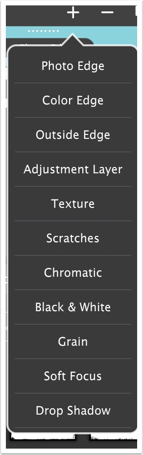 Add Layer Menu