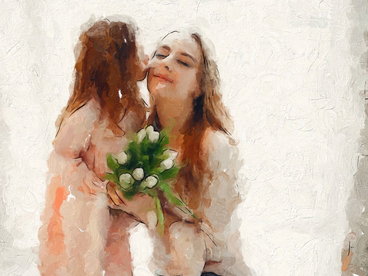 Painted artwork detail accompanying Finishing Touches