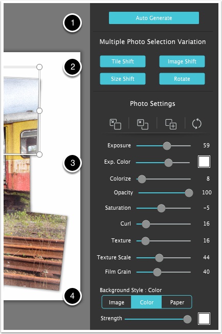 Panographic Tile Settings