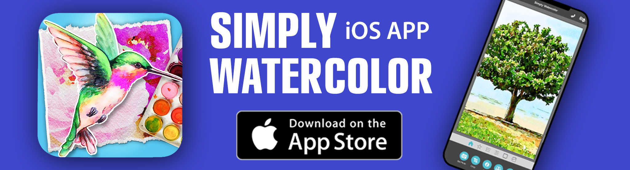 Announcing Simply Watercolor - On The App Store