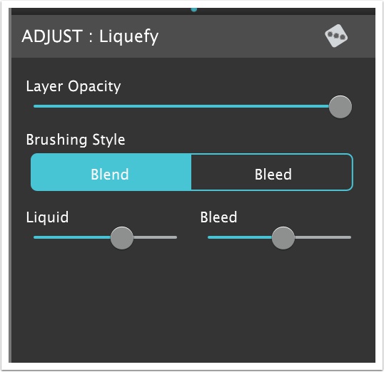 Liquefy Layer Controls